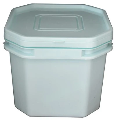 Pārtikas{0}} astoņstūrains plastmasas spainis